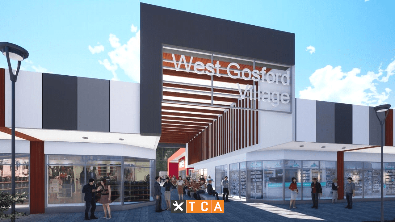 West Gosford Shopping Centre completed project